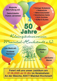 Flyer 50 Jahre